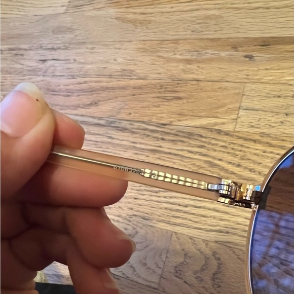 Talbots Emerson Aviators Light Pink With Red Case 61063207 23 - Picture 7 of 9